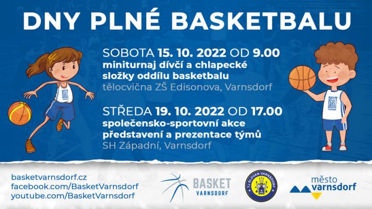 Dny plné basketbalu ve Varnsdorfu 2022